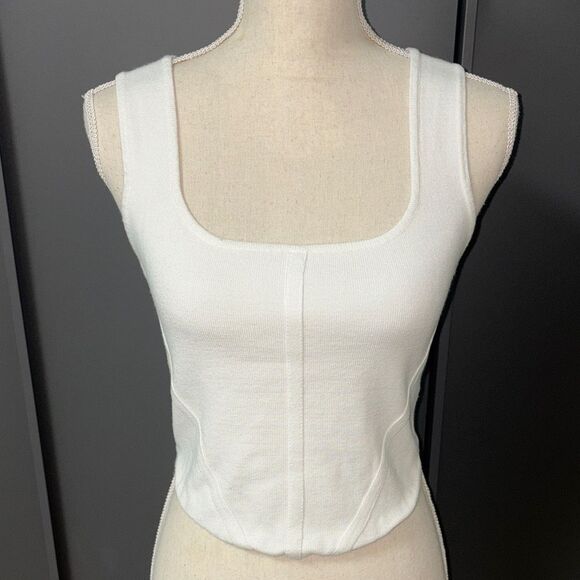 House of Harlow 1960 knit corset Top - Picture 1 of 2